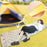 Camping Mattress Sleeping Mat Built-In Foot Pump Inflatable Sleeping Pad - Blue - 3