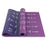 4mm PVC Yoga Mat Non-slip Fitness Exercise Mat with Yoga Poses Guide for Men Home Gym - Purple / Blue - 3