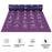 4mm PVC Yoga Mat Non-slip Fitness Exercise Mat with Yoga Poses Guide for Men Home Gym - Purple / Blue - 6