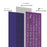 4mm PVC Yoga Mat Non-slip Fitness Exercise Mat with Yoga Poses Guide for Men Home Gym - Purple / Blue - 7