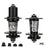ZTTO DR290 1 Pair MTB Bicycle 8-13 Speed Disc Brake Hub 32 Holes 6 Pawls Thru Axle Bike Disc Brake Hub - Black HG - 1