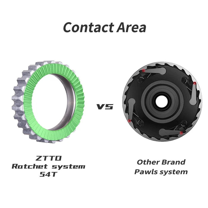 ZTTO M2 1 Pair MTB Bicycle Hub Aluminum Alloy 28 Holes 12 Speed Bike Hub - MS - 2