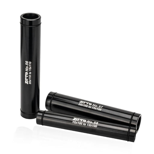 ZTTO Bicycle Wheel Fork Axle Aluminum Alloy Quick Release Thru Axle Skewer Adapter - 15x100 to 9mm QR Black - 2