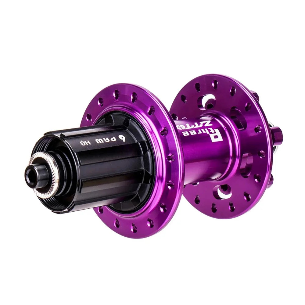 ZTTO P3boost 1 Pair Aluminum Alloy MTB Bicycle Front and Rear Wheel Hubs Bike Repair Parts - Black / HG - 5