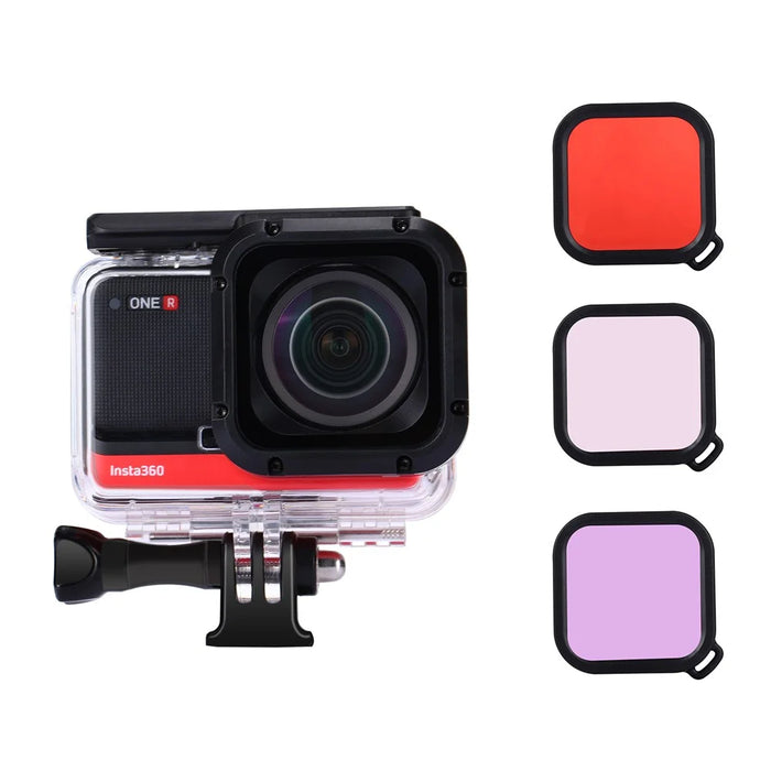 Waterproof Housing Case Protector for Insta360 ONE R 1-inch Edition - 1
