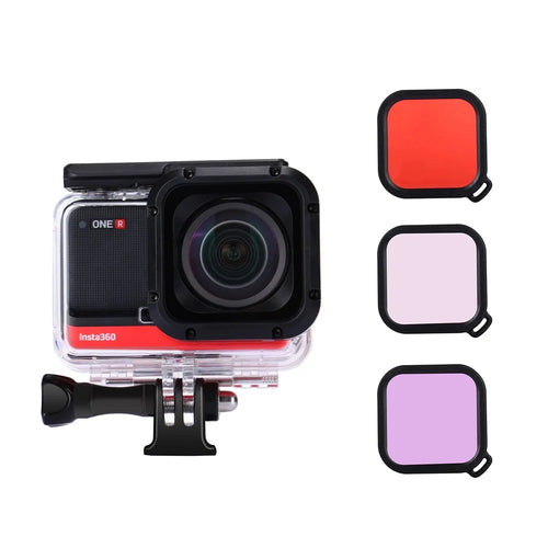 Waterproof Housing Case Protector for Insta360 ONE R 4K Edition - 1