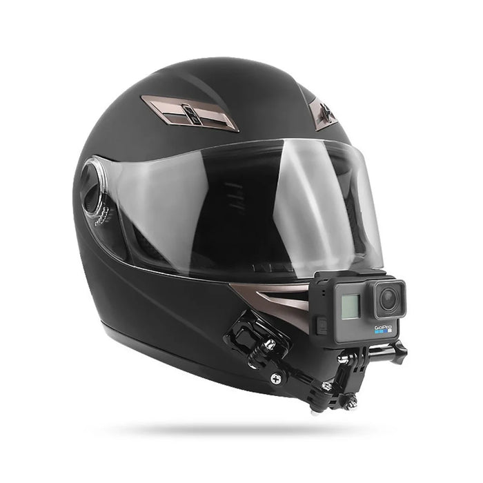 Full Face Motorcycle Helmet Chin Mount Jaw Holder Strap Universal for GoPro Hero 8/7/5 - 3