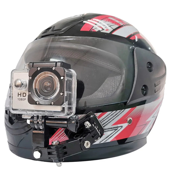 Full Face Motorcycle Helmet Chin Mount Jaw Holder Strap Universal for GoPro Hero 8/7/5 - 7