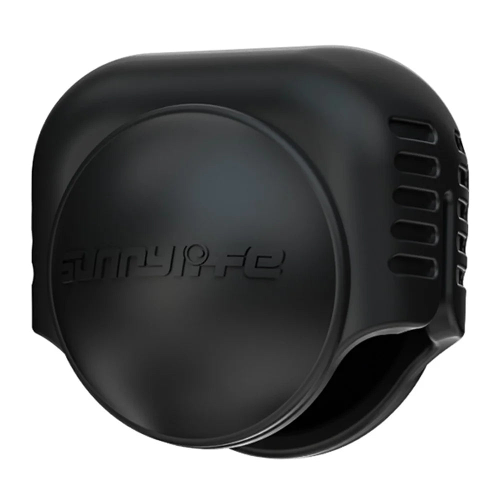 SUNNYLIFE X4-BHT817 for Insta360 X4 Camera Lens Cap Silicone Protective Case - Black - 1