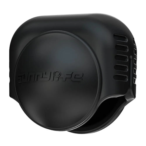 SUNNYLIFE X4-BHT817 for Insta360 X4 Camera Lens Cap Silicone Protective Case - Black - 1