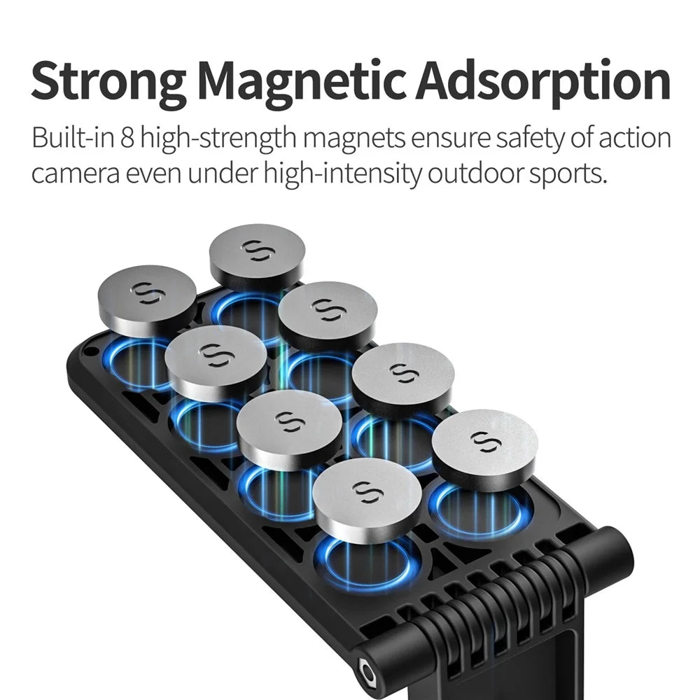 SUNNYLIFE X4-ZJ827 For Insta360 X4 Magnetic Mount Base Holder Camera Desktop Bracket Stand Mount - 2