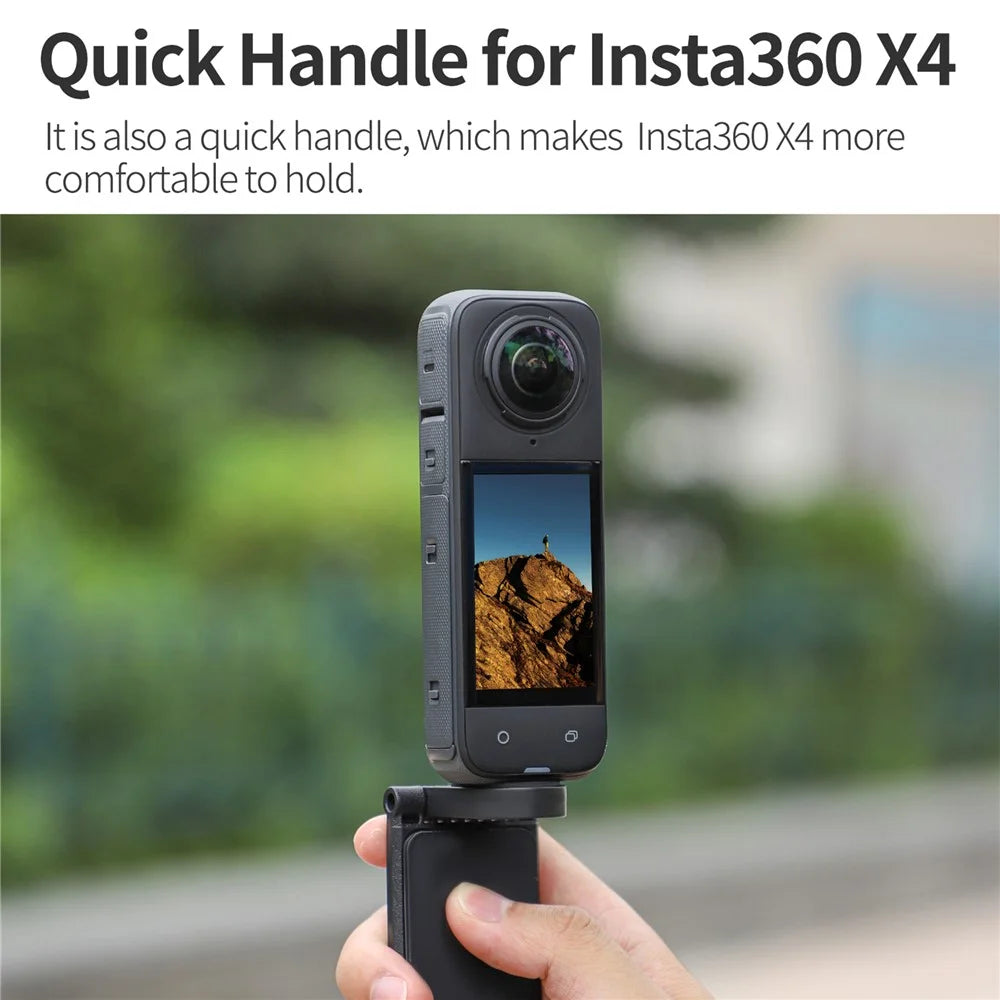 SUNNYLIFE X4-ZJ827 For Insta360 X4 Magnetic Mount Base Holder Camera Desktop Bracket Stand Mount - 3