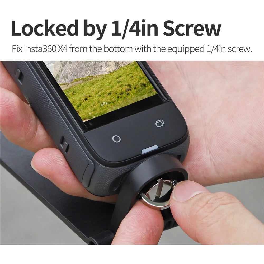 SUNNYLIFE X4-ZJ827 For Insta360 X4 Magnetic Mount Base Holder Camera Desktop Bracket Stand Mount - 6