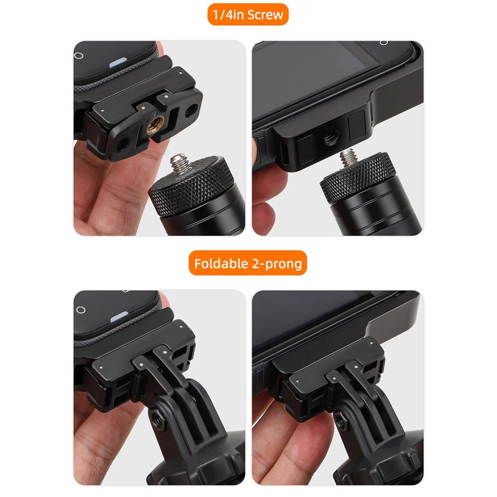 SUNNYLIFE X4-ZJ826 For Insta360 X4 L-Shaped Horizontal and Vertical Shooting Mount Bracket Stand Holder - 5