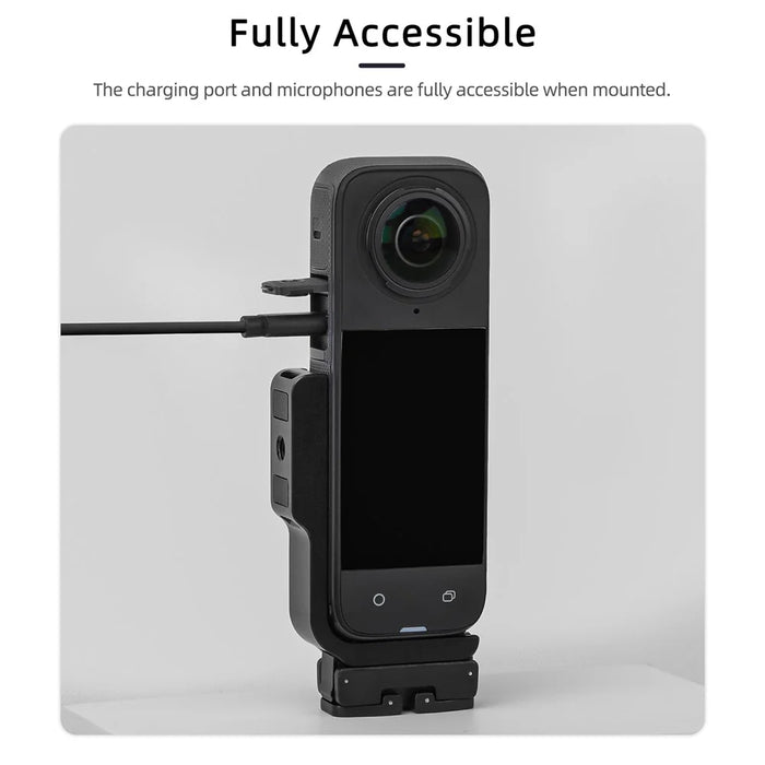 SUNNYLIFE X4-ZJ826 For Insta360 X4 L-Shaped Horizontal and Vertical Shooting Mount Bracket Stand Holder - 7