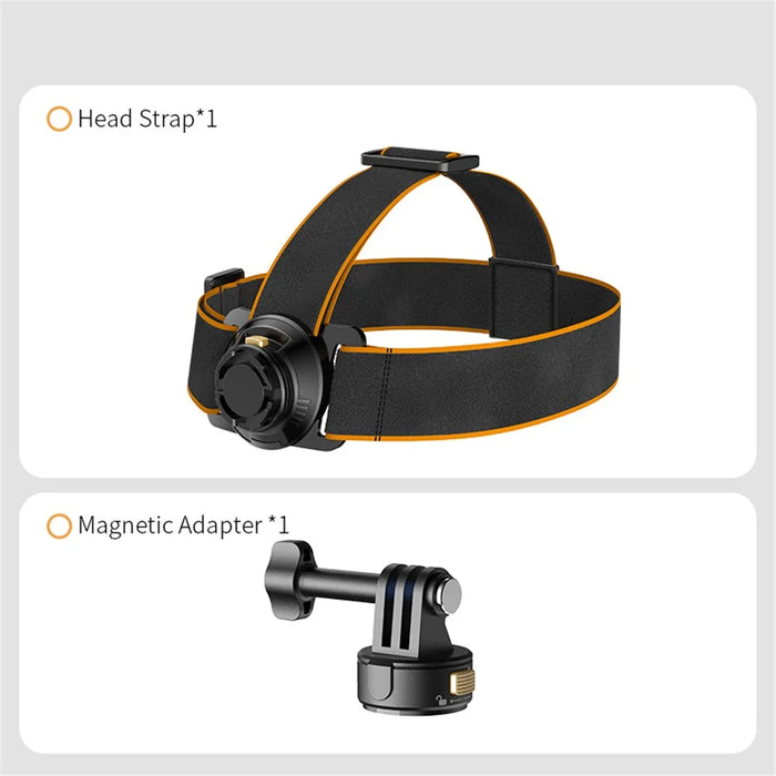 Gp-034 Action Camera Chest Strap Chest Mount Harness with Magnetic Quick Release Base - 2