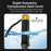 JX-FLB02-M For GoPro Hero 12 / 11 / 10 Action Camera Floating Hand Grip Handle Mount with Wrist Strap - 4