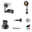 Gp-039 Clip to Backpack Camera Mount with Magnetic Phone Holder+Magnetic Quick Release Bracket for GoPro - 7