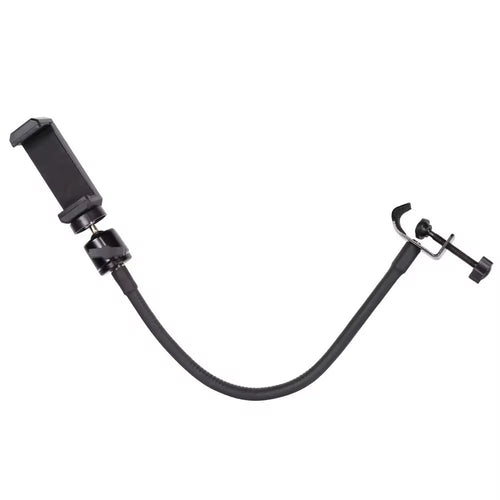X003 Metal Clamp Flexible Extension Hose Phone Holder for Photography Light Stand - 1