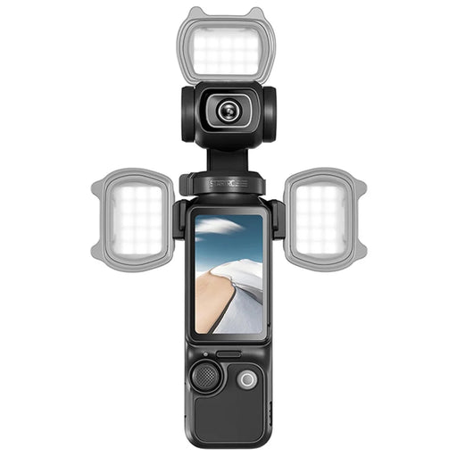 STARTRC 1140712 For DJI Osmo Pocket 3 Cat Ear Design LED Fill Light 3 Modes Magnetic Camera Fill Lamp - 2