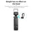 STARTRC 1140712 For DJI Osmo Pocket 3 Cat Ear Design LED Fill Light 3 Modes Magnetic Camera Fill Lamp - 6