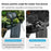 For GoPro / DJI / Insta360 Action Camera 360 Degrees Rotation Backpack Clip Camera Mount Bracket - 3