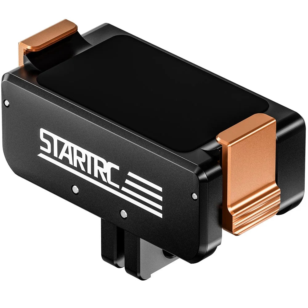 STARTRC 1146356 Expansion Adapter for DJI Osmo Action 4 / 3 Metal Magnetic Folding Expansion Base - 6