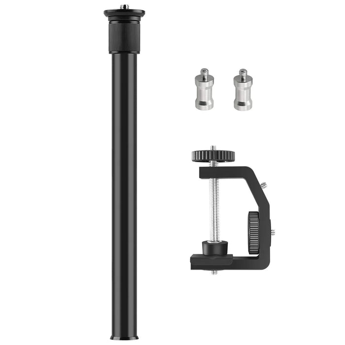 PULUZ PU3063B C-Clamp with Adjustable Center Column Extension Rod, Rod Length 33-60cm - 6
