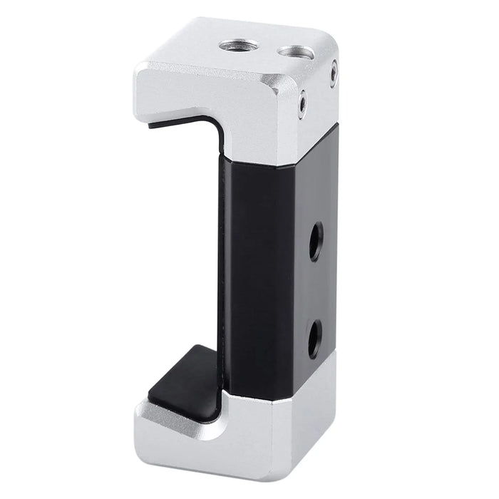 PULUZ PU370 Cold Shoe Adapter Phone Clamp Aluminum Alloy Retractable Phone Clip - 5