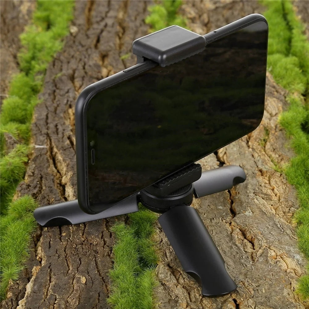 PULUZ PU373 For DJI Osmo Action Series / Smartphone Folding Mini Tripod with Universal Phone Clamp - 6