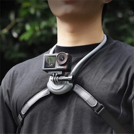 SUNNYLIFE ZJ847 Neck Mount for Action Cameras Quick-Release Camera Holder 360-Degree Rotation - 2