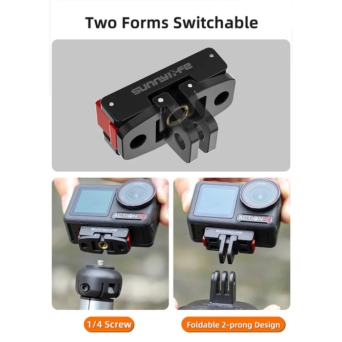 SUNNYLIFE OA5-AD887 Magnetic Extension Adapter for DJI Osmo Action 5 Pro / 4 / 3 / 2 Action Camera - 7