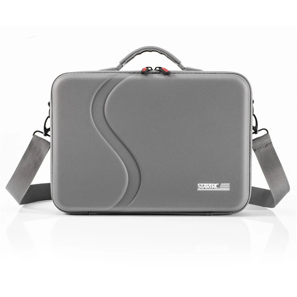STARTRC 1151756 For DJI Osmo Action 5 Pro Action Camera S-Shaped Texture PU Leather Portable Storage Bag - 2
