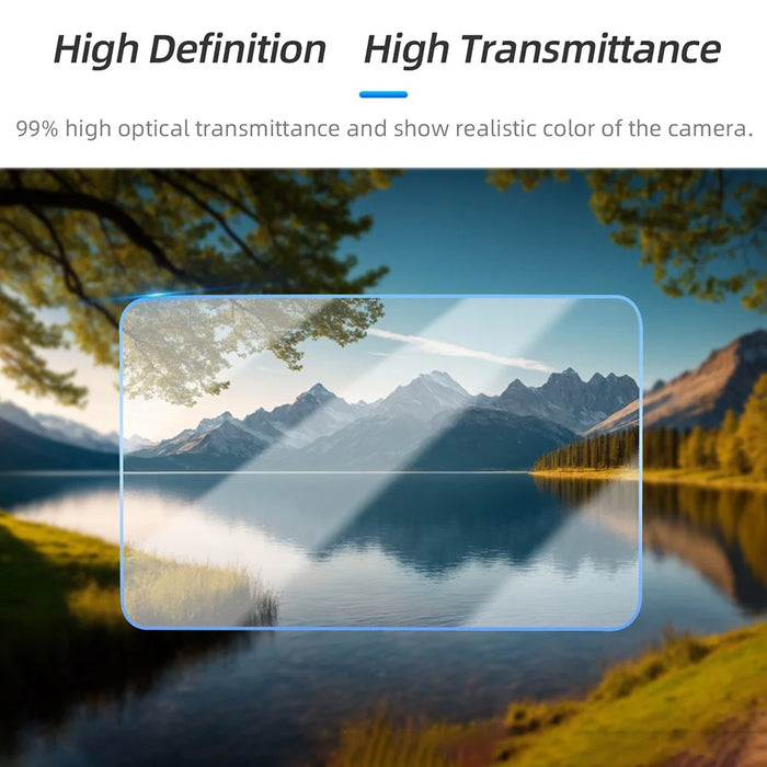 SUNNYLIFE EP2-BHM916 For Insta360 Ace Pro 2 Camera 1 Set Tempered Glass Camera Screen Lens Films - 2