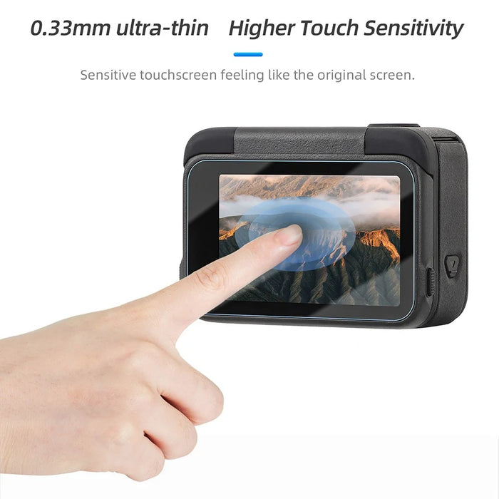 SUNNYLIFE EP2-BHM916 For Insta360 Ace Pro 2 Camera 1 Set Tempered Glass Camera Screen Lens Films - 3