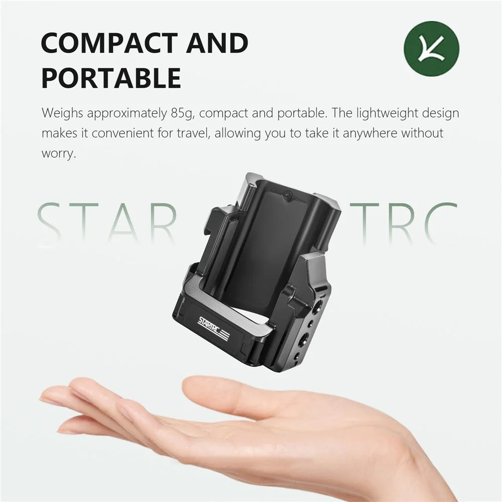 STARTRC 1146318 For DJI Osmo Pocket 3 Action Camera Cage Metal Expansion Frame - 7