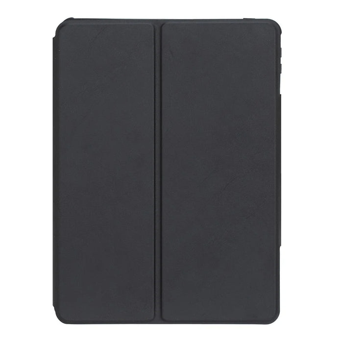 YL13-A For iPad Pro 11 (2024) PU+Acrylic Rotary Stand Tablet Cover with Round Key Touchpad Keyboard - Black - 2