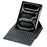 YL13-A For iPad Pro 11 (2024) PU+Acrylic Rotary Stand Tablet Cover with Round Key Touchpad Keyboard - Black - 6