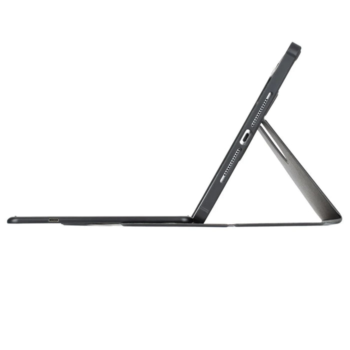 YL13-A For iPad Pro 11 (2024) PU+Acrylic Rotary Stand Tablet Cover with Round Key Touchpad Keyboard - Black - 7
