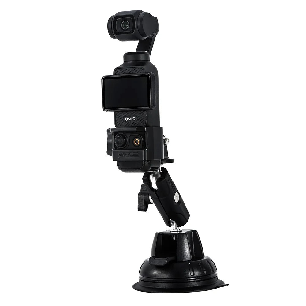 STARTRC For DJI Osmo Pocket 3 Action Camera Extension Car Suction Cup Mount Bracket, 1145182 - 3