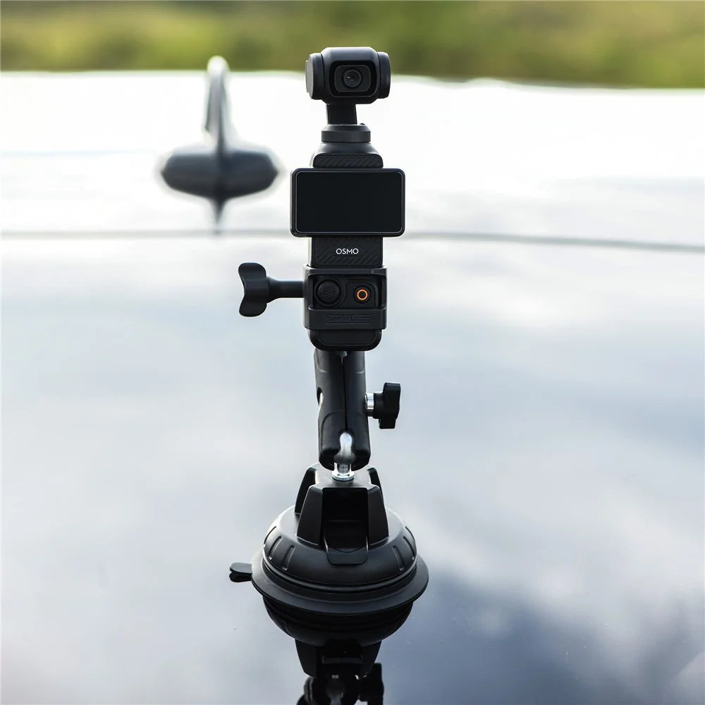 STARTRC For DJI Osmo Pocket 3 Action Camera Extension Car Suction Cup Mount Bracket, 1145182 - 6