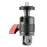 AL36 For GoPro Hero 13 / Hero 12 / Insta360 X4 360 Degree Rotating Aluminum Alloy Camera Mount Adapter - 1