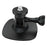 GP383 TPU + Composite Nylon Motorcycle Helmet Camera Mount Adhesive Adapter for GoPro Insta360 - Style 2 - 1