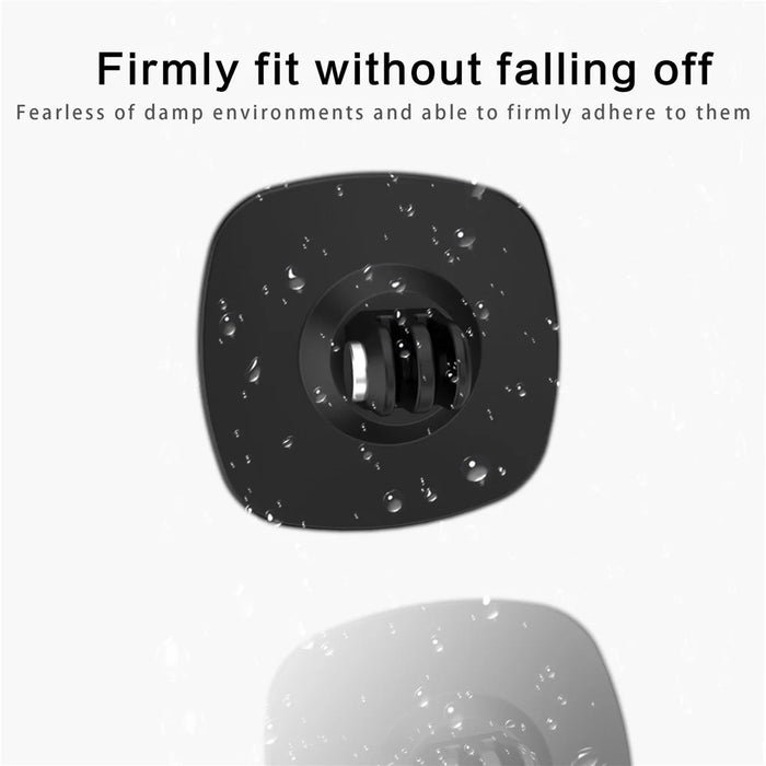 GP383 TPU + Composite Nylon Motorcycle Helmet Camera Mount Adhesive Adapter for GoPro Insta360 - Style 2 - 4