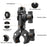 GP384 Motorcycle Handlebar Mount Action Camera Clamp Adapter Crab Plier Clip - 5