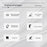 STARTRC 1157055 For DJI Osmo Pocket 3 5Pcs Silicone Protection Kit Body Cover Lens Screen Threaded Handle Protector - 3