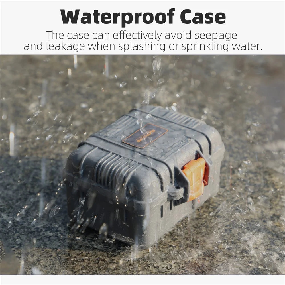 SUNNYLIFE AQX-18 Shockproof Box for DJI Osmo Action 5 Pro / 4 / 3 Hard Shell Waterproof Storage Case - 5
