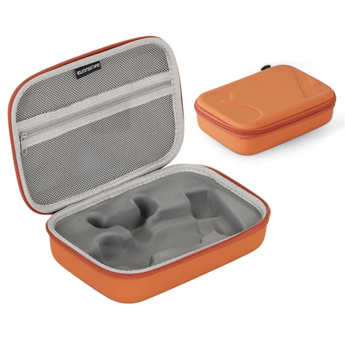 SUNNYLIFE OM7-B983 For DJI Osmo Mobile 7 Carrying Case Leather + EVA Portable Storage Bag - Orange - 1