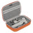SUNNYLIFE OM7-B983 For DJI Osmo Mobile 7 Carrying Case Leather + EVA Portable Storage Bag - Orange - 2