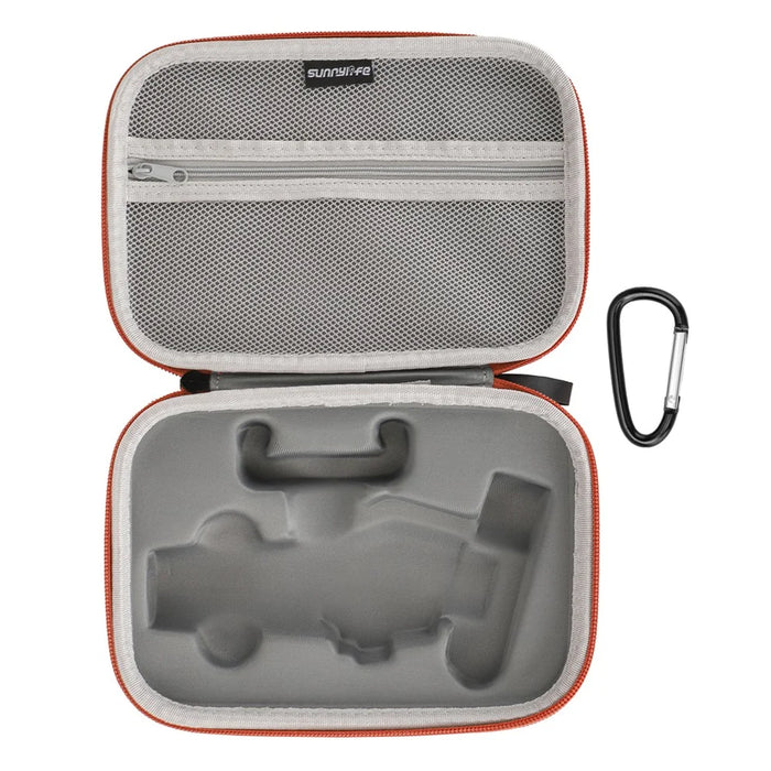 SUNNYLIFE OM7-B983 For DJI Osmo Mobile 7 Carrying Case Leather + EVA Portable Storage Bag - Orange - 3